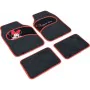 Conjunto de Tapetes de Carro Minnie Mouse CZ10339 Preto/Vermelho de Minnie Mouse, Tapetes antiderrapantes - Ref: S37113713, P...