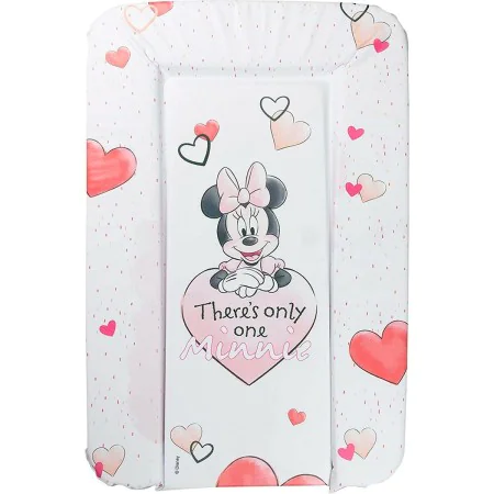 Wickelkommode Minnie Mouse CZ10340 Unterwegs Weiß Herzen 73 x 48,5 x 3 cm von Minnie Mouse, Wickeltische & -kommoden - Ref: S...