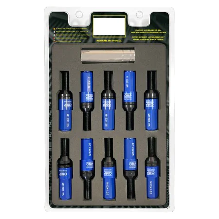 Kit de vissage OMP OMPS09971207 28 mm Bleu M12 x 1,25 de OMP, Vis, écrous et clous de roue - Réf : S37113859, Prix : 124,17 €...