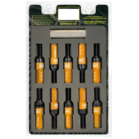 Kit de tornillos OMP OMPS09971210 28 mm Naranja M12 x 1,25 de OMP, Tornillos, tuercas y clavos de ruedas - Ref: S37113863, Pr...