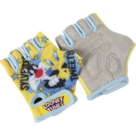 Fahrradhandschuhe Looney Tunes CZ10958 Gelb Kinder von Looney Tunes, Jungen - Ref: S37113905, Preis: 11,54 €, Rabatt: %