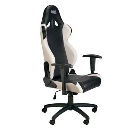 Chaise de jeu OMP OMPHA/777E/NW Noir/Blanc de OMP, Chaises de jeu - Réf : S37114113, Prix : 273,87 €, Remise : %