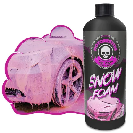 Shampoing pour voiture Motorrevive Snow Foam Concentré 500 ml Rose de Motorrevive, Shampooings d'entretien - Réf : S37114163,...