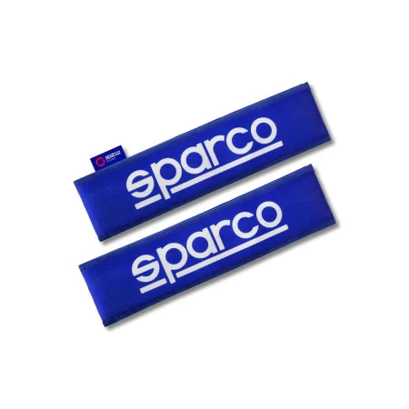 Coussinets de ceinture de sécurité Sparco SPC1209BL Bleu de Sparco, Rembourrage de ceinture de sécurité - Réf : S37114211, Pr...