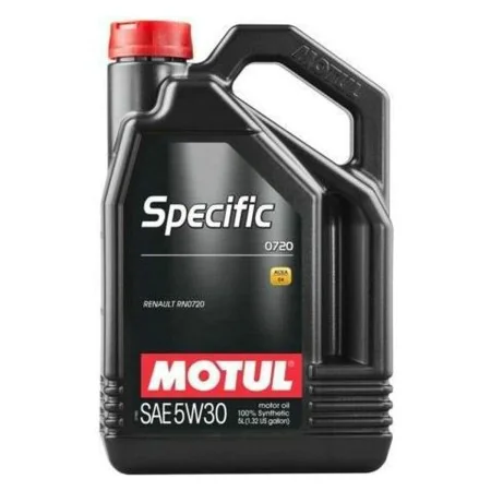 Car Motor Oil Specific 0720 5W30 5 L by BigBuy Car, Car Engine Oils - Ref: S37114247, Price: 40,46 €, Discount: %