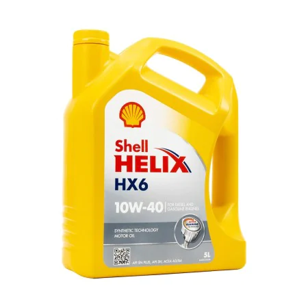 Huile de moteur pour voiture Shell Helix HX6 5 L 10W40 de Shell, Huiles moteur pour auto - Réf : S37114307, Prix : 31,12 €, R...