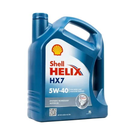 Aceite de Motor para Coche Shell Helix HX7 5W40 5 L de Shell, Aceites de motor para coches - Ref: S37114308, Precio: 39,51 €,...