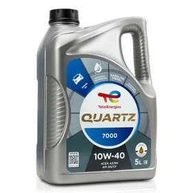 Huile de moteur pour voiture Total Quartz 7000 10W40 5 L de Total, Huiles moteur pour auto - Réf : S37114312, Prix : 36,74 €,...