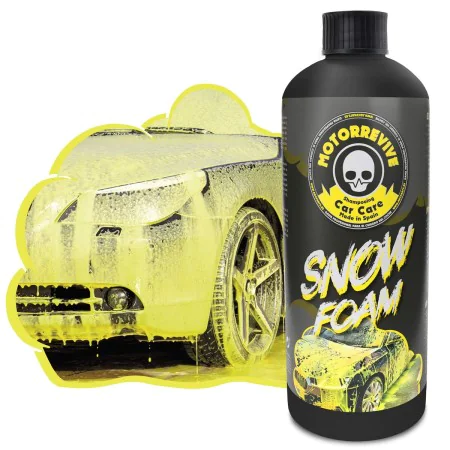 Shampoing pour voiture Motorrevive Snow Foam Jaune Concentré 500 ml de Motorrevive, Shampooings d'entretien - Réf : S37114376...