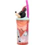 Bicchiere con Cannuccia Minnie Mouse CZ11337 Rosa 360 ml 3D di Minnie Mouse, Bottiglie d'acqua - Rif: S37114569, Prezzo: 9,66...