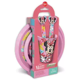 Set de Menaje Infantil Minnie Mouse CZ11312 Rosa 5 Piezas de Minnie Mouse, Vajillas infantiles - Ref: S37114570, Precio: 12,5...