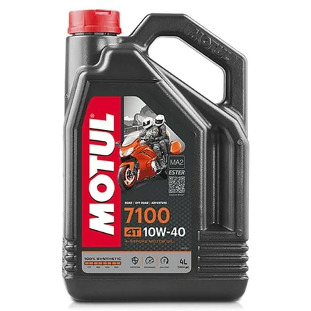 Olio per Motore Moto Motul 7100 10W40 4 L di Motul, Oli motore per moto - Rif: S37114599, Prezzo: 45,53 €, Sconto: %