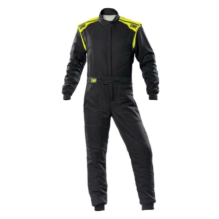 Racing jumpsuit OMP FIRST-S Black/Yellow 44 by OMP, Outfits - Ref: S37114639, Price: 377,74 €, Discount: %