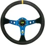 Racing Steering Wheel OMP OMPOD/1954/BN Ø 35 cm Black/Blue by OMP, Steering wheels and shafts - Ref: S37114862, Price: 228,62...