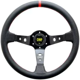 Racing Steering Wheel OMP OD/1956/NR Ø 35 cm Black/Red Red/Black by OMP, Steering wheels and shafts - Ref: S37114865, Price: ...