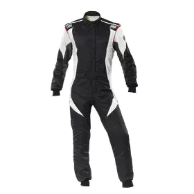 Mono Racing OMP FIRST EVO FIA 8856-2018 Blanco Negro 54 de OMP, Conjuntos - Ref: S37114949, Precio: 493,46 €, Descuento: %