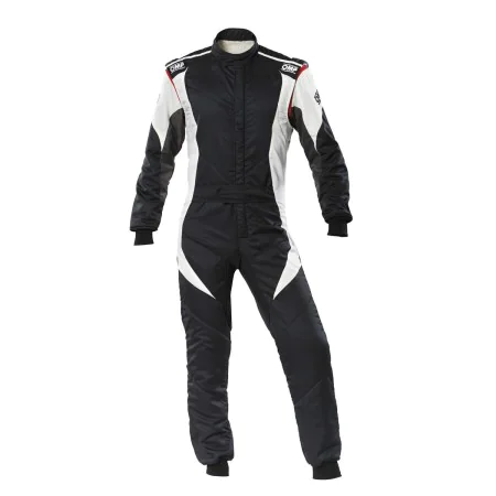 Racing jumpsuit OMP FIRST EVO FIA 8856-2018 White Black 54 by OMP, Outfits - Ref: S37114949, Price: 532,94 €, Discount: %