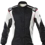 Racing jumpsuit OMP FIRST EVO FIA 8856-2018 White Black 54 by OMP, Outfits - Ref: S37114949, Price: 532,94 €, Discount: %