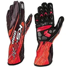 Guantes de Karting OMP KS-2 Art M Negro Rojo de OMP, Guantes - Ref: S37115010, Precio: 48,87 €, Descuento: %