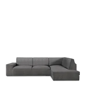 Bezug für Chaiselongue mit langem Arm rechts Eysa ROC Dunkelgrau 110 x 120 x 500 cm von Eysa, Sofas & Lovechairs - Ref: D1607...