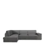 Funda para chaise longue de brazo largo izquierdo Eysa ROC Gris oscuro 110 x 120 x 500 cm de Eysa, Sofás - Ref: D1607421, Pre...