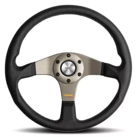 Steering wheel Momo MOMVTUNERANT35R Black Ø 35 cm by Momo, Steering wheels and shafts - Ref: S37115487, Price: 184,19 €, Disc...