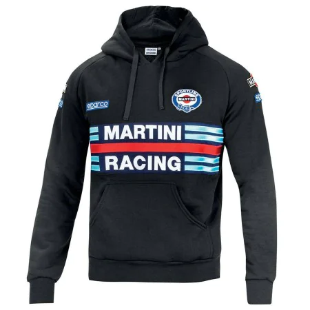 Polar com Capuz Sparco Martini Racing	 Preto XXXL de Sparco, Jerseys e camisolas temáticas - Ref: S37115605, Preço: 100,10 €,...