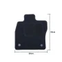 Set di Tappetini per Auto OCC Motorsport OCCD0008 5 Pezzi di OCC Motorsport, Tappetini abitacolo - Rif: S37115611, Prezzo: 32...