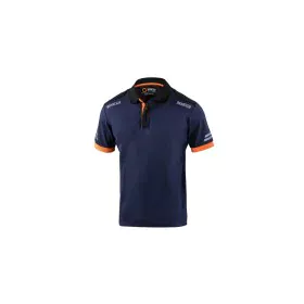 Herren Kurzarm-Poloshirt Sparco TW Blau Orange Dunkelblau von Sparco, Poloshirts - Ref: S37115996, Preis: 33,42 €, Rabatt: %