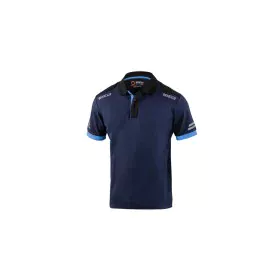 Polo à manches courtes homme Sparco TW Bleu Bleu foncé de Sparco, Polos - Réf : S37115997, Prix : 33,42 €, Remise : %