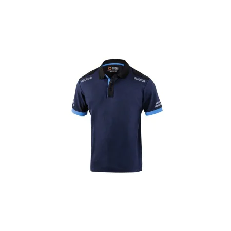 Herren Kurzarm-Poloshirt Sparco TW Blau Dunkelblau von Sparco, Poloshirts - Ref: S37115997, Preis: 33,42 €, Rabatt: %