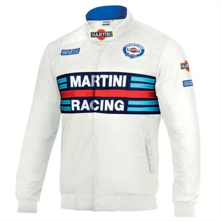 Casaco de Desporto para Homem Sparco Martini Racing Branco de Sparco, Casacos - Ref: S37116030, Preço: 173,41 €, Desconto: %