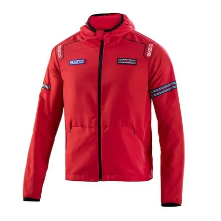 Chaqueta Cortavientos Sparco Martini Racing Rojo de Sparco, Chaquetas - Ref: S37116034, Precio: 65,39 €, Descuento: %