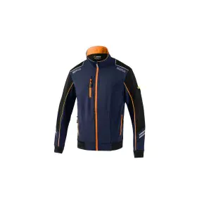 Men's Sports Jacket Sparco Tech TW Blue Orange Dark blue by Sparco, Jackets - Ref: S37116035, Price: 75,76 €, Discount: %