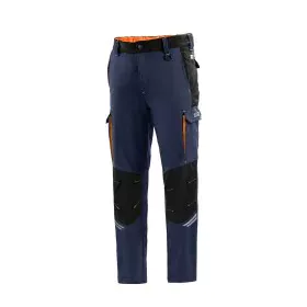 Calças Desportivas Sparco Tech TW Azul escuro Laranja de Sparco, Calças temáticas - Ref: S37116040, Preço: 73,28 €, Desconto: %