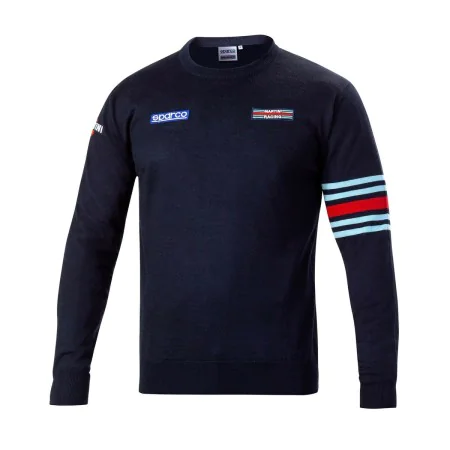 Men’s Sweatshirt without Hood Sparco Martini Racing Dark blue by Sparco, Jumpers, Hoodies & Sweatshirts - Ref: S37116044, Pri...