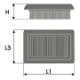 Air filter Green Filters P813843 by Green Filters, Cooling systems - Ref: S3713316, Price: 58,53 €, Discount: %