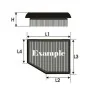 Filtro de aire Green Filters de Green Filters, Sistemas de refrigeración - Ref: S3713332, Precio: 59,82 €, Descuento: %