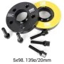 Conjunto de Espaçadores OMP OMPS08922001 5X98 58,1 M12 x 1,25 + M12 x 1,5 20 mm de OMP, Separadores de rodas - Ref: S3714277,...