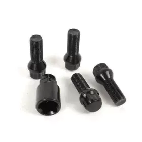 Anti-Theft Screws OMP OMPS09811201 M12 x 1,25 4 uds Black by OMP, Nuts, bolts and pins for tyres - Ref: S3714287, Price: 18,9...