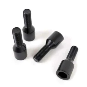 Screw kit OMP OMPS09621201 M12 x 1,25 Black by OMP, Nuts, bolts and pins for tyres - Ref: S3714298, Price: 10,35 €, Discount: %