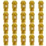 Set Nuts OMP 7075 40 mm M14 x 1,50 20 uds Gold by OMP, Nuts, bolts and pins for tyres - Ref: S3714330, Price: 80,71 €, Discou...