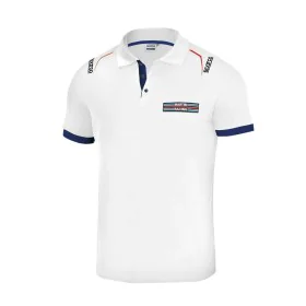 Men’s Short Sleeve Polo Shirt Sparco Martini Racing White (Size M) by Sparco, Polo Shirts - Ref: S3721289, Price: 70,05 €, Di...