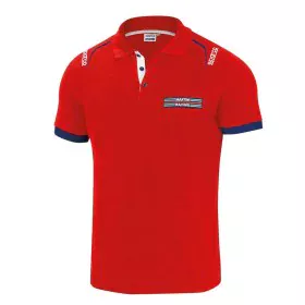 Polo à manches courtes homme Sparco Martini Racing Rouge (Taille M) de Sparco, Polos - Réf : S3721307, Prix : 71,45 €, Remise...