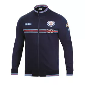 Men’s Sweatshirt without Hood Sparco MARTINI RACING Size L Navy Blue by Sparco, Jumpers, Hoodies & Sweatshirts - Ref: S372132...