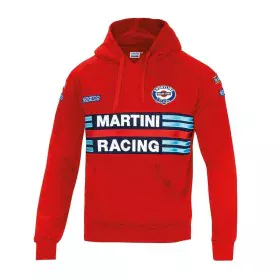 Sweat à capuche homme Sparco MARTINI RACING Rouge Taille XL de Sparco, Pulls, pulls à capuches et sweatshirts - Réf : S372135...