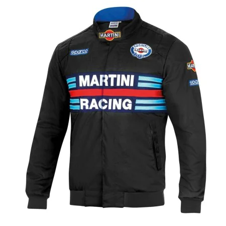 Jacke für Erwachsene Sparco Martini Racing Schwarz M von Sparco, Jacken - Ref: S3721373, Preis: 173,41 €, Rabatt: %