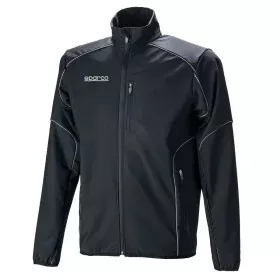 Windcheater Jacket Sparco S02404NR3L Black by Sparco, Jackets - Ref: S3721622, Price: 64,21 €, Discount: %