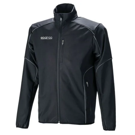 Veste Coupe-Vent Sparco S02404NR3L Noir de Sparco, Vestes - Réf : S3721622, Prix : 65,50 €, Remise : %