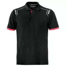 Polo de Manga Curta Sparco TECH STRETCH Preto M de Sparco, Polos - Ref: S3721651, Preço: 22,71 €, Desconto: %